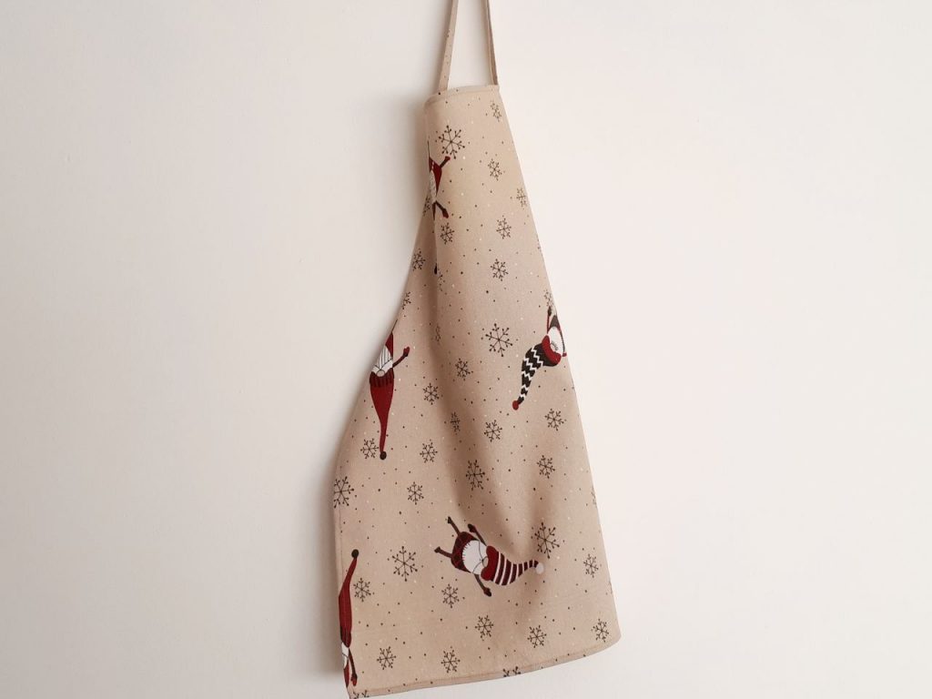 Delantal para niños gnomos y estrellas