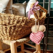 Dos corazones medianos