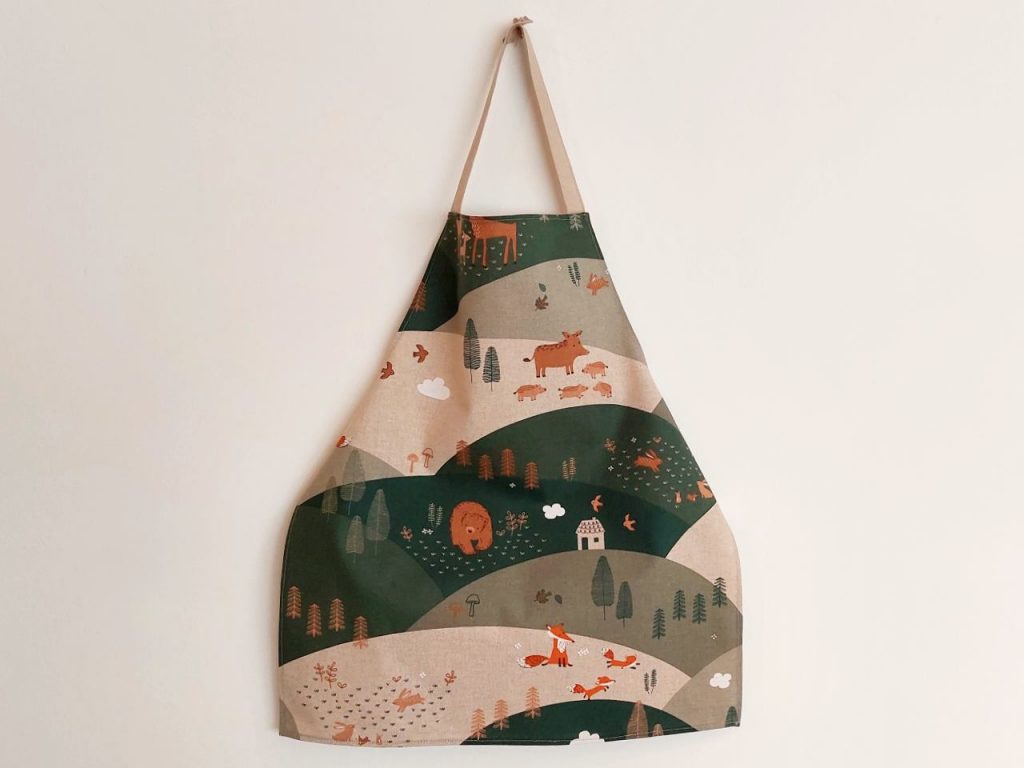 Delantal para niños Bosque