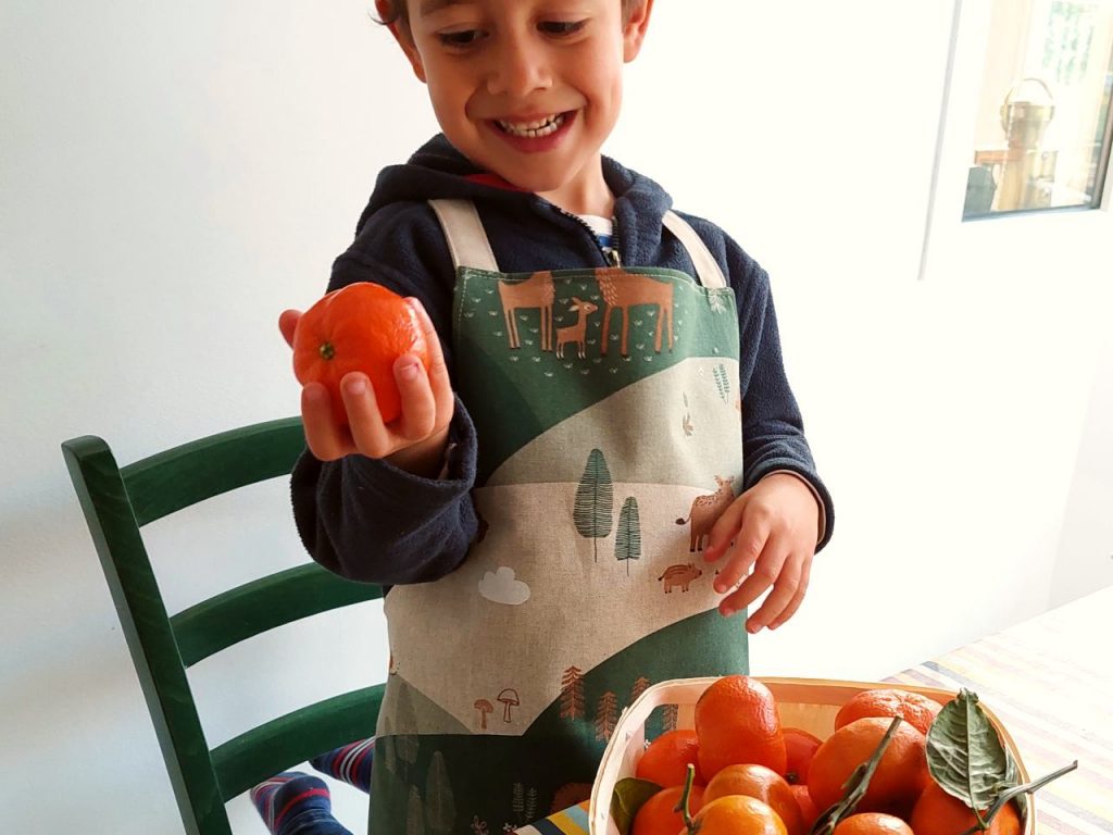 Delantal para niños Bosque