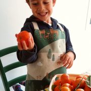 Delantal para niños Bosque