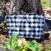 Neceser Provence vichy cuadro grande