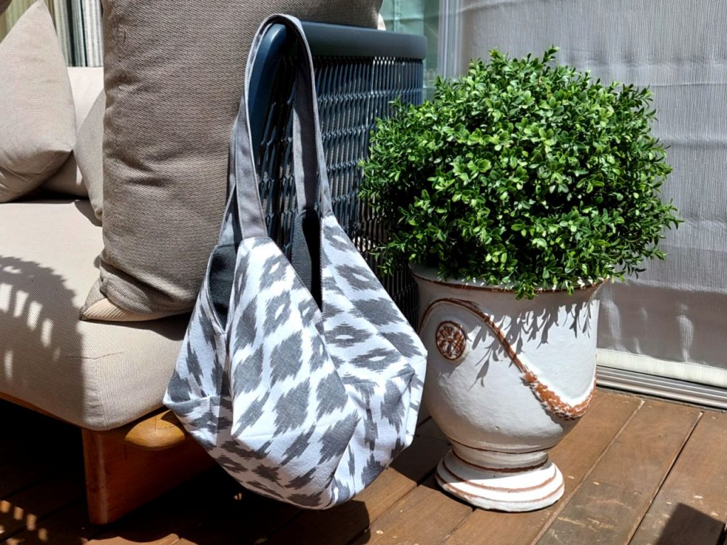 Bolso origami Portimao gris