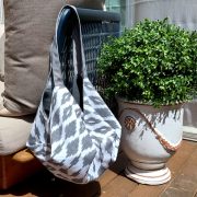 Bolso origami Portimao gris